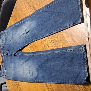 AG ADRIANO GOLDSCHMIED Mens 36 X 34 BLUE GRADUATE TAYLORED LEG Preowned Used